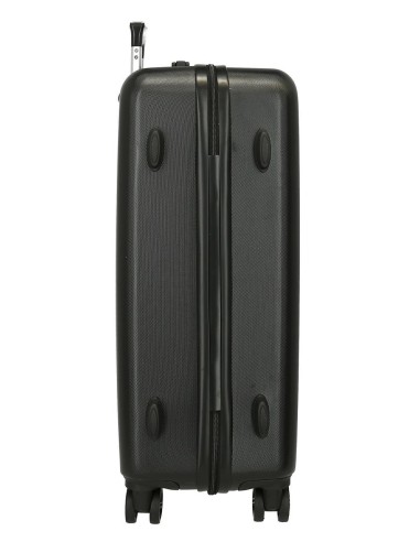 3471222 TROLLEY ABS 65CM.4R. MICKEY OUTLINE NEGRO