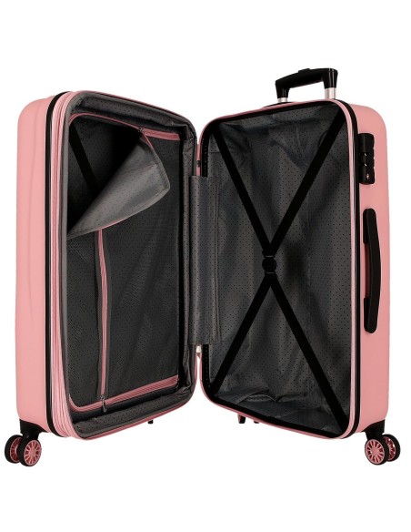 6451821 TROLLEY ABS 68CM.4R.PJL CAROL NUDE 6451821 TROLLEY ABS 68CM.4R.PJL CAROL NUDE