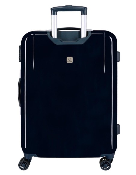 4061922 SET/2 TROLLEY  ABS 55-68CM.4R.BIA JEANS BLANCO