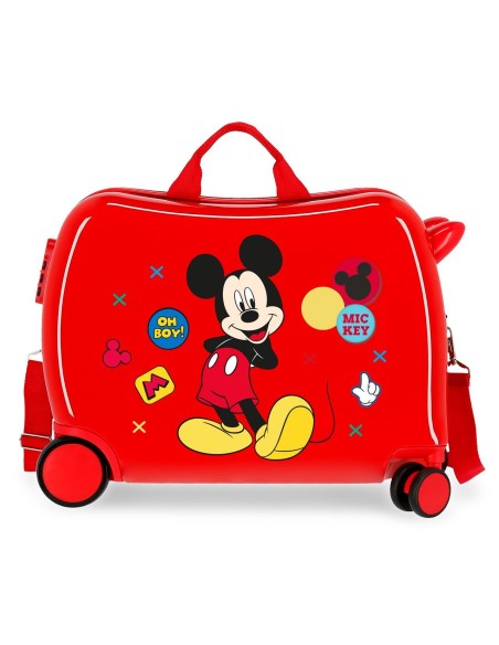 4689867 MALETA INF.ABS 4R. MICKEY ENJOY THE DAY OH BOY