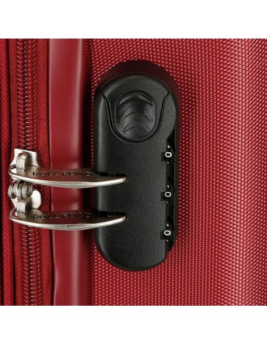 506862B TROLLEY ABS 55CM.4R.C/EXP. ROLL ROAD CAMBOYA GRANATE