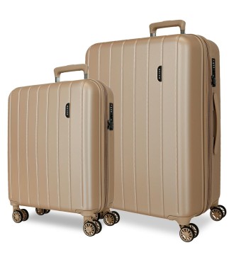 5318965 SET/2 TROLLEY ABS 55-70CM.4R.C/EXP.MOVOM WOOD CHAMPA