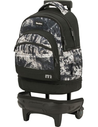 Mochila Carro Compact Desmontable Tandem BlackWhite Mochi...