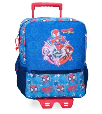 20123T2 MOCHILA ADAP.33 CM. C/CARRO SPIDEY POWER OF 3