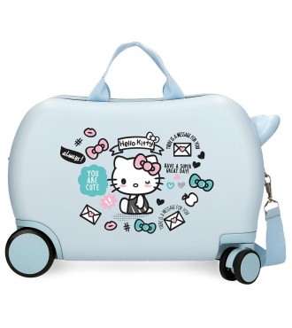 2151021 MALETA INF.ABS 4R.(2 MULTI.) 45CM.HELLO KITTY YOU AR