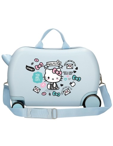 2151021 MALETA INF.ABS 4R.(2 MULTI.) 45CM.HELLO KITTY YOU AR