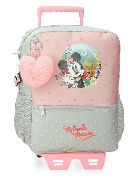 29623T1 MOCHILA ADAP. C/CARRO 32CM. MINNIE MOUSE WILD NATURE 29623T1 MOCHILA ADAP. C/CARRO 32CM. MINNIE MOUSE WILD NATURE