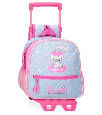 40720T2 MOCHILA ADAP.C/CARRO 25CM. ROLL ROAD I AM A UNICOR