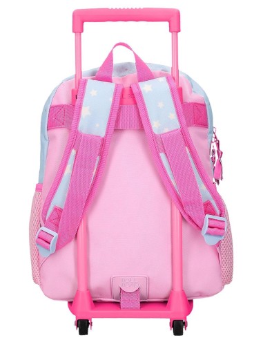 40722T2 MOCHILA ADAP.33CM C/CARRO ROLL ROAD I AM A UNICORN