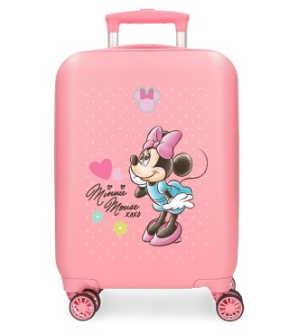 4231341 TROLLEY ABS 50 CM.4R MINNIE IMAGINE ROSA