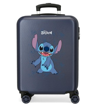 4381143 TROLLEY ABS 55CM.4R.HAPPY STITCH MARINO