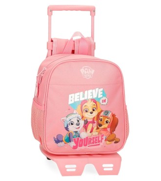 45220T1 MOCHILA ADAP. C/CARRO 25 CM. PAW PATROL BELIEVE IN Y