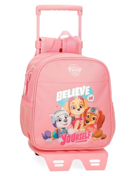 45220T1 MOCHILA ADAP. C/CARRO 25 CM. PAW PATROL BELIEVE IN Y 45220T1 MOCHILA ADAP. C/CARRO 25 CM. PAW PATROL BELIEVE IN Y