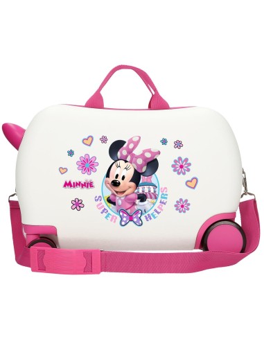 4571063 MALETA INF.ABS 4R.(2 MULTI.) 45CM.MINNIE SUPER HELPE