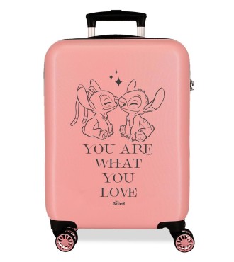 4711741 TROLLEY ABS 55CM.4R. STITCH YOU LOVE