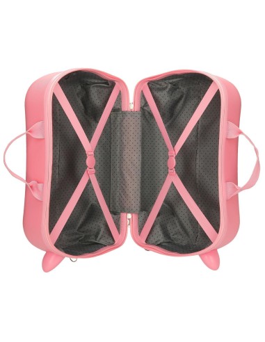 9691023 MALETA INF.ABS 4R.(2 MULTI.) 45CM.ENSO DREAMERS ROSA