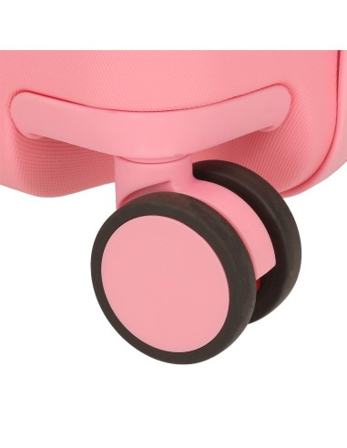 9691023 MALETA INF.ABS 4R.(2 MULTI.) 45CM.ENSO DREAMERS ROSA