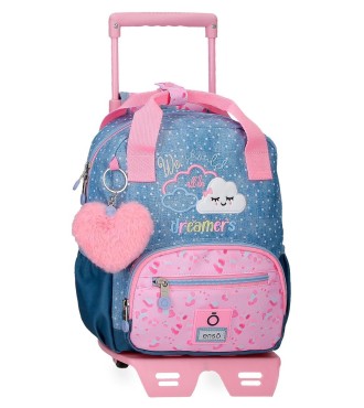 96922T1 MOCHILA ADAP. C/CARRO 28CM.ENSO DREAMERS
