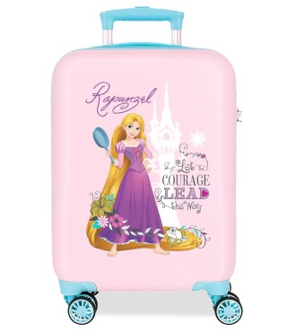 2671321 TROLLEY ABS 50 CM.4R. RAPUNZEL ROSA