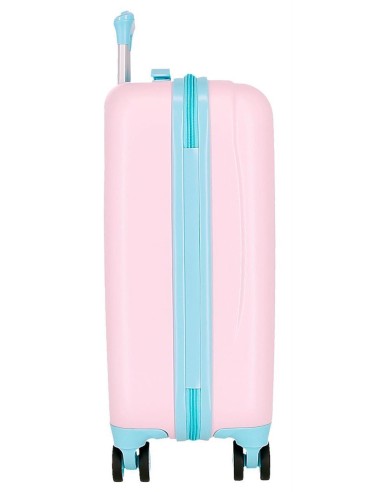 2671321 TROLLEY ABS 50 CM.4R. RAPUNZEL ROSA