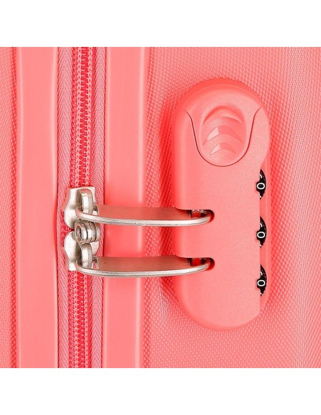 4041343 TROLLEY ABS 50 CM.4R STITCH CUDDLE ME CORAL