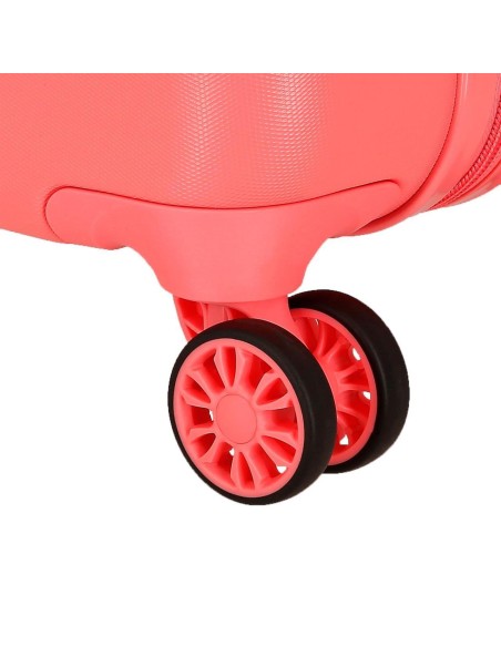 4041343 TROLLEY ABS 50 CM.4R STITCH CUDDLE ME CORAL