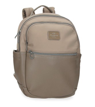 7092044 MOCHILA ADAP. PORTAORD. Y TABLET PJL CHRISTINE TAUPE