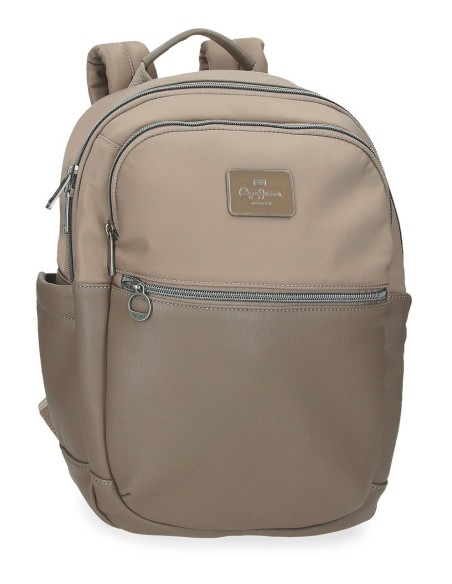 7092044 MOCHILA ADAP. PORTAORD. Y TABLET PJL CHRISTINE TAUPE
