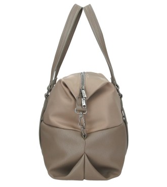 7093344 BOLSA DE VIAJE 40CM PJL CHRISTINE TAUPE 2