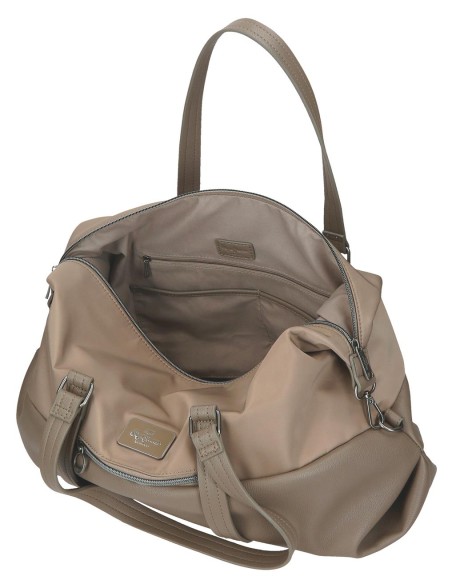 7093344 BOLSA DE VIAJE 40CM PJL CHRISTINE TAUPE