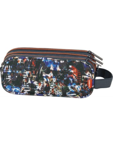 Portatodo Triple Cuerpo Cuadrado Tandem Color Street Port...