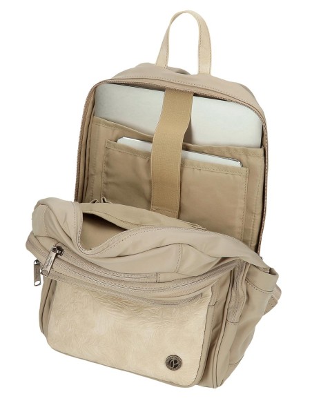 7142141 MOCHILA ADAP. PORTAORD Y TABLET.PJL JANA BEIGE