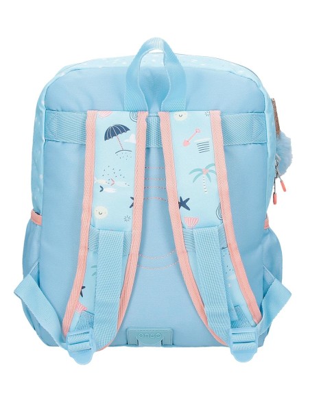 96323D2 MOCHILA ADAP. 33CM.ENSO MAGIC SUMMER AZUL CLARO 96323D2 MOCHILA ADAP. 33CM.ENSO MAGIC SUMMER AZUL CLARO