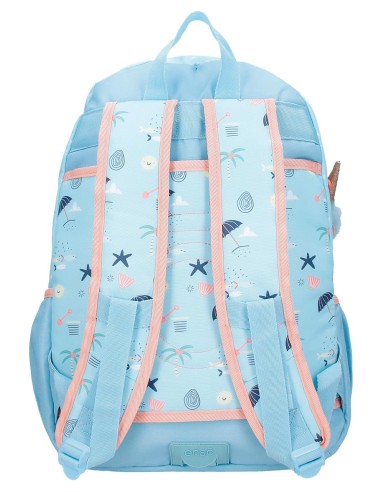 96327D2 MOCHILA ADAP. 44CM.ENSO MAGIC SUMMER AZUL CLARO