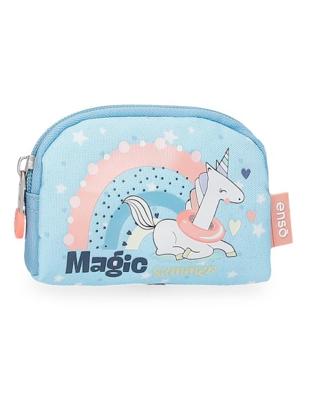 9638022 MONEDERO ENSO MAGIC SUMMER AZUL CLARO