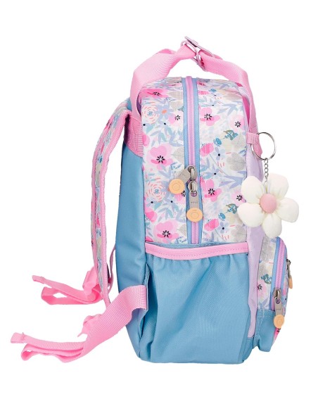97722D1 MOCHILA ADAP, 28CM.ENSO FULL OF FLOWERS