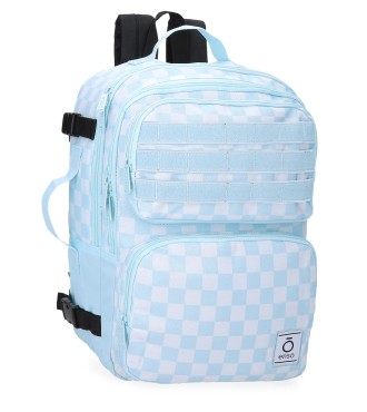 9872622 MOCHILA 40 CM. ENSO FLEUR SQUARES