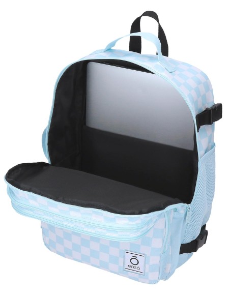 9872622 MOCHILA 40 CM. ENSO FLEUR SQUARES