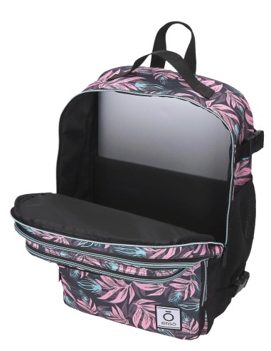 9872624 MOCHILA 40 CM. ENSO FLEUR HOJAS