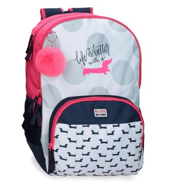 4872642 MOCHILA 44CM 2C.ROLL ROAD TECKEL