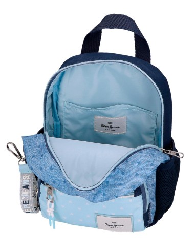 6822022 MOCHILA 23CM.PJL PJL NONI DENIM AZUL CLARO