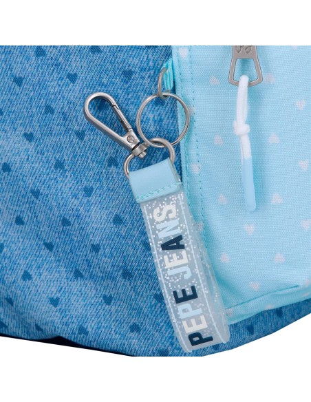 6822222 MOCHILA 40CM. 2C. PJL NONI DENIM AZUL CLARO 6822222 MOCHILA 40CM. 2C. PJL NONI DENIM AZUL CLARO