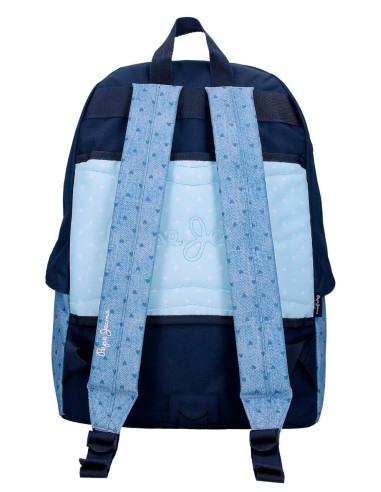 68223D2 MOCHILA ADAP. 42CM.PJL NONI DENIM AZUL CLARO
