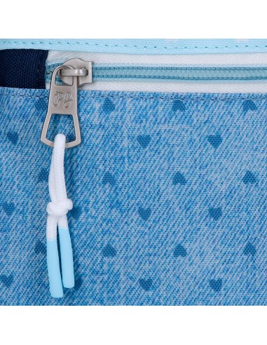 68223D2 MOCHILA ADAP. 42CM.PJL NONI DENIM AZUL CLARO