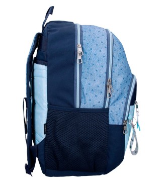 6822522 MOCHILA 44CM. 2C.PJL NONI DENIM AZUL CLARO 2