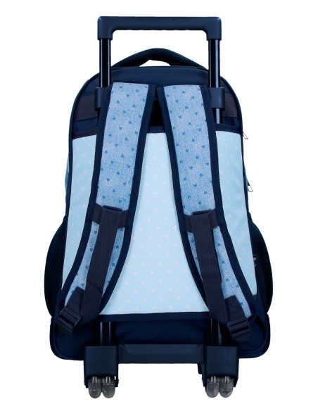 6822922 MOCHILA COMPACT 2R PJL NONI DENIM AZUL CLARO