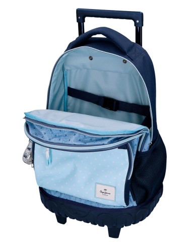 6822922 MOCHILA COMPACT 2R PJL NONI DENIM AZUL CLARO