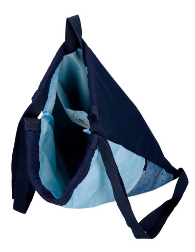 6823822 GYM SAC C/ CREMALLERA PJL NONI DENIM AZUL CLARO