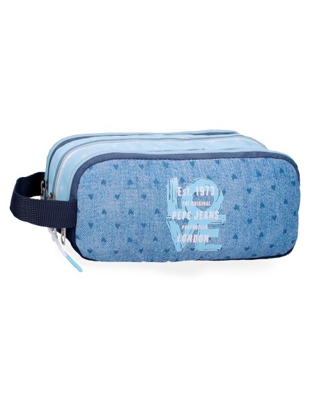 6824722 PORTATODO 3C. PJL NONI DENIM AZUL CLARO