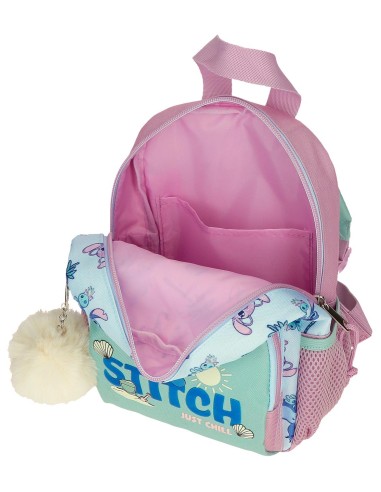 3152041 MOCHILA 24CM. STITCH JUST CHILL